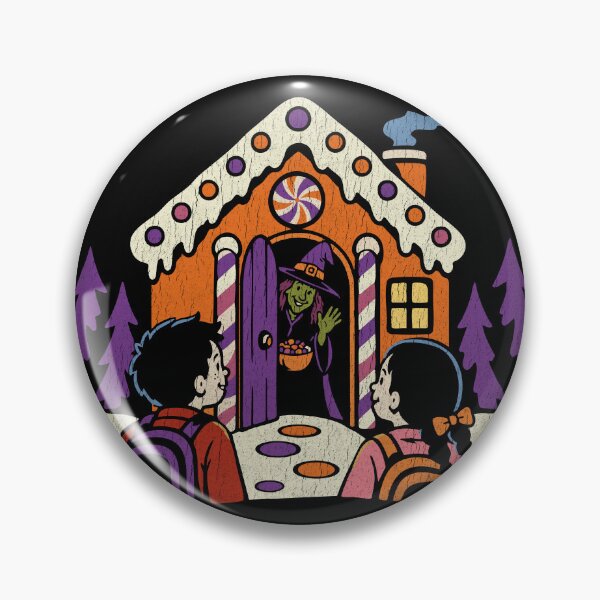 Item preview, Hansel and Gretel Retro Halloween Candy House  designed and sold by CamaleonDesigns.