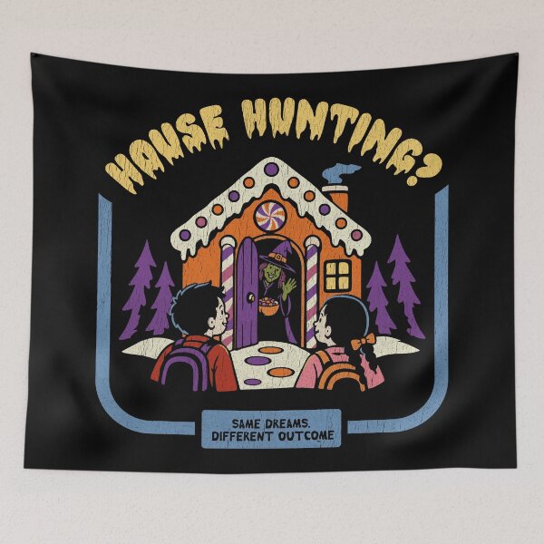 Item preview, Hansel and Gretel Retro Halloween Candy House  designed and sold by CamaleonDesigns.