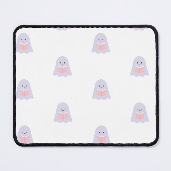 Item preview, Cute Reading Ghost Pastel Book Lover Aesthetic designed and sold by Inka Moon Design.