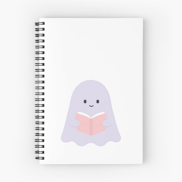 Item preview, Cute Reading Ghost Pastel Book Lover Aesthetic designed and sold by Inka Moon Design.
