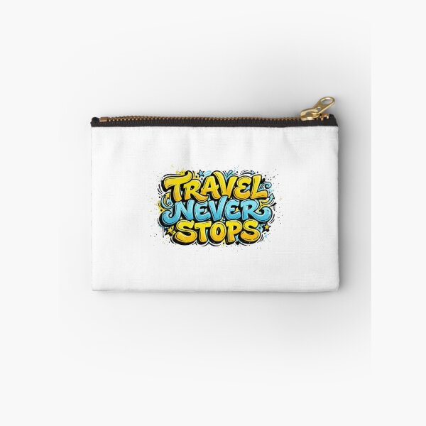 Item preview, Travel never stops designed and sold by AsifDesignCreativeStudio.