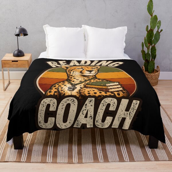 Item preview, Certified Cheetah Reading Coach Funny Teacher Librarian Gifts designed and sold by LeSoniPapaPrint.