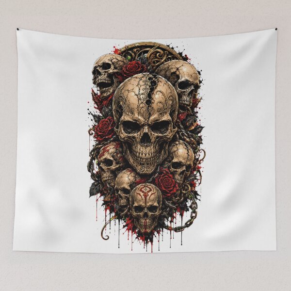 Item preview, Hot skulls designed and sold by redmoon64.