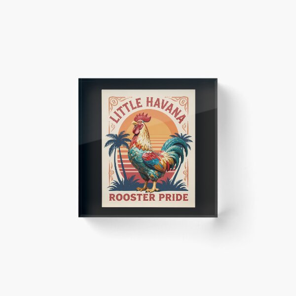 Item preview, Vibrant Rooster Pride In Little Havana Miami Calle 8 designed and sold by AnnabelleDodge.
