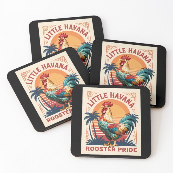 Item preview, Vibrant Rooster Pride In Little Havana Miami Calle 8 designed and sold by AnnabelleDodge.