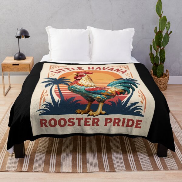 Item preview, Vibrant Rooster Pride In Little Havana Miami Calle 8 designed and sold by AnnabelleDodge.
