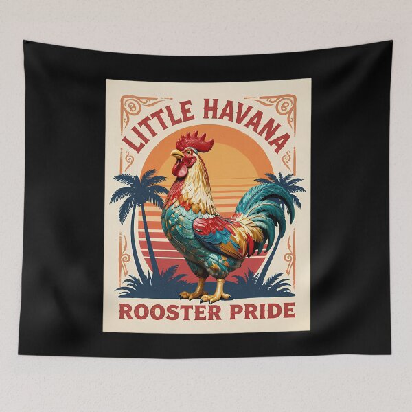 Item preview, Orgullo vibrante del gallo en Little Havana Miami Calle 8 designed and sold by AnnabelleDodge.