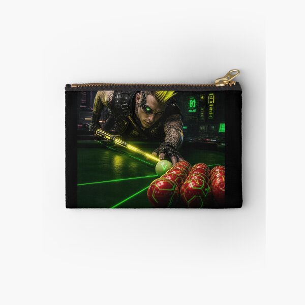 Item preview, Lazy~DayzCo Cyberpunk male snooker player designed and sold by LazyDayzCo.