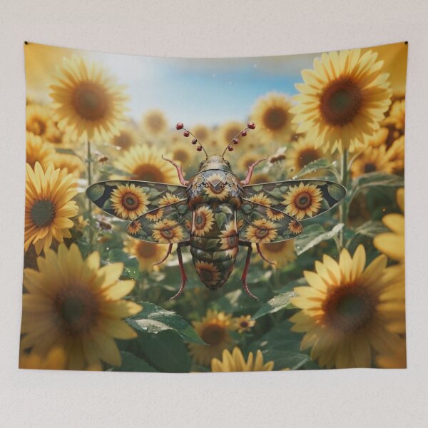 Item preview, Sunflower inspired Beetle designed and sold by KingsArtworx 2.