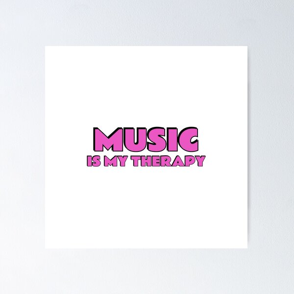 Item preview, Music Is My Therapy designed and sold by Inspirationmotivation.