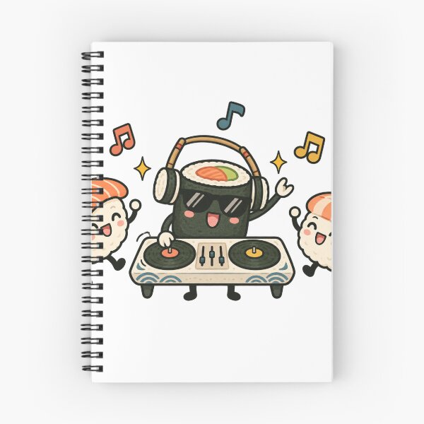 Item preview, Sushi Beats – Cute Maki DJ Party designed and sold by RAIID.