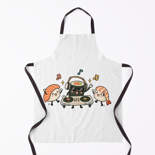 Item preview, Sushi Beats – Cute Maki DJ Party designed and sold by RAIID.