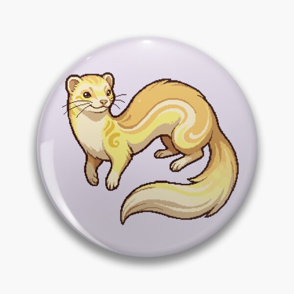 Item preview, Enchanted Lemon Tart Ferret Familiar designed and sold by PixelBrujeria.