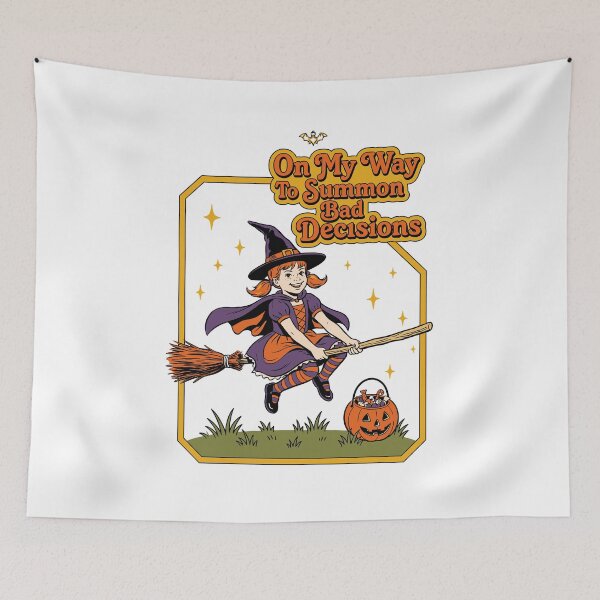 Item preview, On My Way To Summon Bad Decisions Witch designed and sold by Krasnovaovaova.