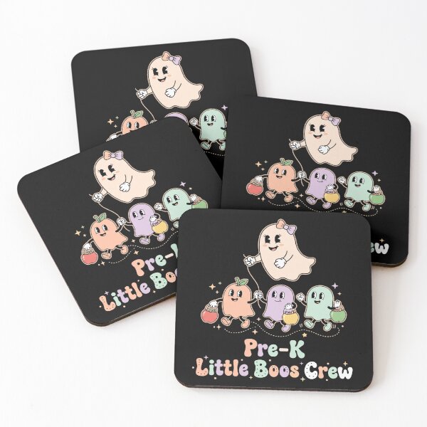 Item preview, Pre-K Little Boos Crew Retro Ghost Teacher Halloween Preschool designed and sold by TeNovaStudio ⭐⭐⭐⭐⭐.