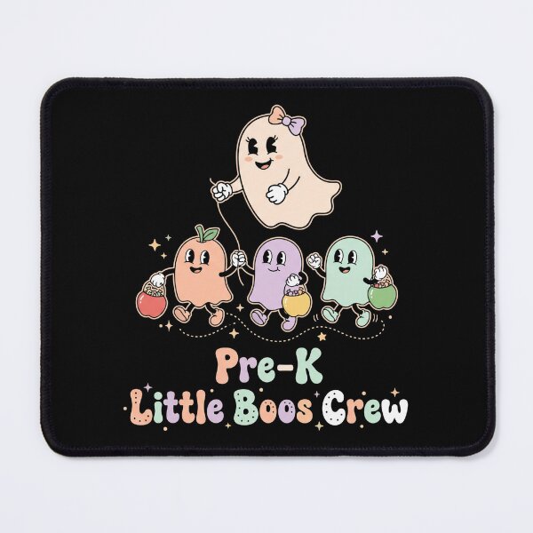 Item preview, Pre-K Little Boos Crew Retro Ghost Teacher Halloween Preschool designed and sold by TeNovaStudio ⭐⭐⭐⭐⭐.