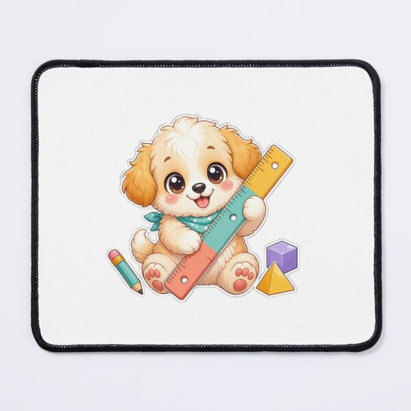 Item preview, Dog with Ruler designed and sold by foryouandyours.