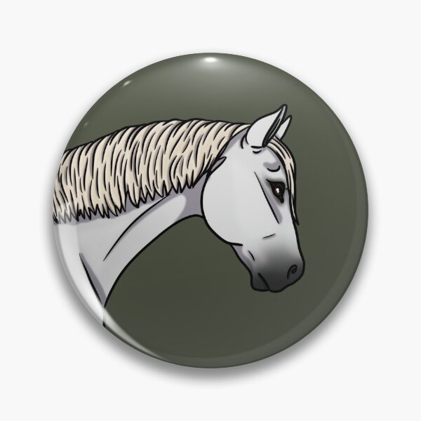 Item preview, White Grey Welsh Pony designed and sold by Old Water Cryptid .