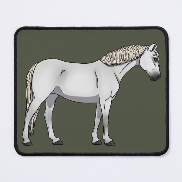 Item preview, White Grey Welsh Pony designed and sold by Old Water Cryptid .