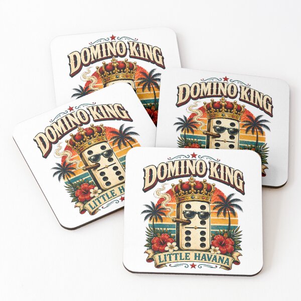 Item preview, Calle Ocho Domino King Little Havana Miami designed and sold by AnnabelleDodge.