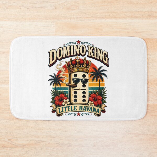 Item preview, Calle Ocho Domino King Little Havana Miami designed and sold by AnnabelleDodge.