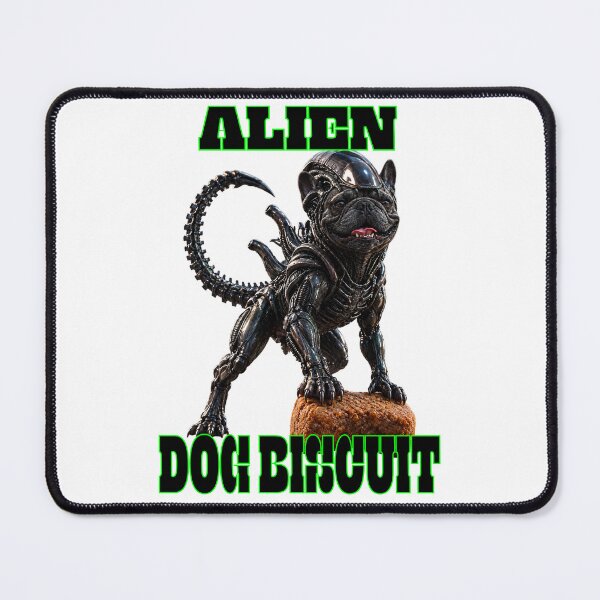 Item preview, French Bulldog Alien Dog Biscuit  designed and sold by SmARTNiki.