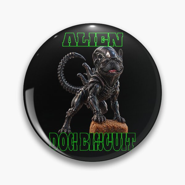 Item preview, French Bulldog Alien Dog Biscuit  designed and sold by SmARTNiki.