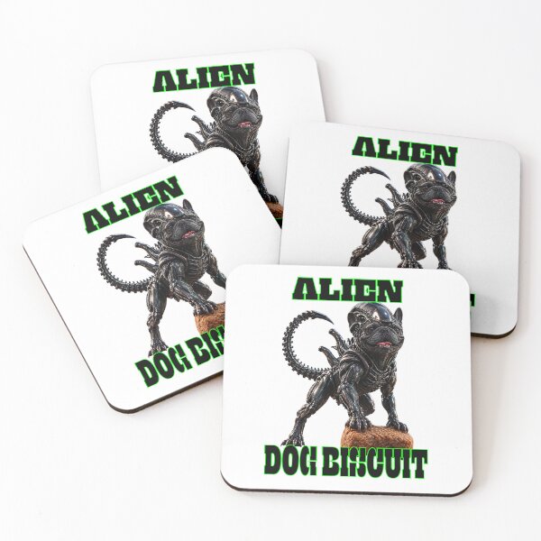 Item preview, French Bulldog Alien Dog Biscuit designed and sold by SmARTNiki.