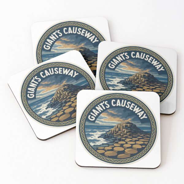 Item preview, Giants Causeway Ireland Sticker designed and sold by Imaginarium of Chaos falcon88 .