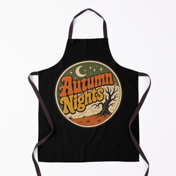 Item preview, Autumn Nights Fall Season Retro Vintage designed and sold by JessArty ⭐⭐⭐⭐⭐.
