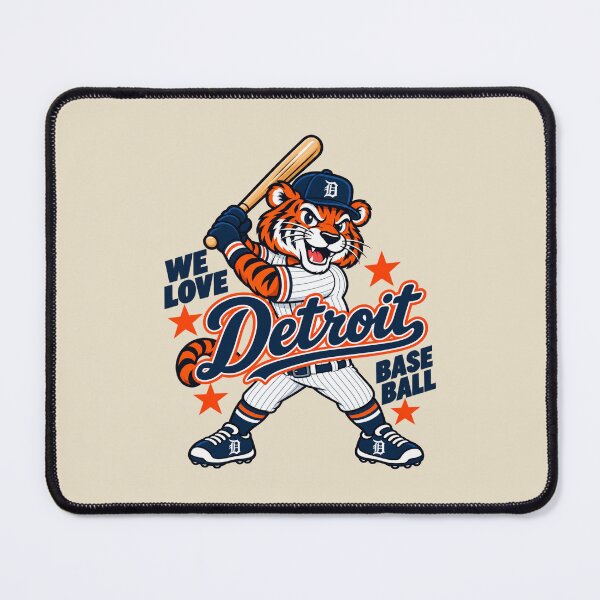 Item preview, We Love Detroit Baseball Paws designed and sold by GhostDawgs.