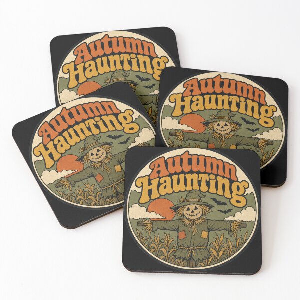 Item preview, Autumn Haunting Scarecrow Retro Halloween designed and sold by JessArty ⭐⭐⭐⭐⭐.