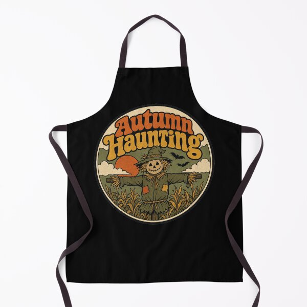 Item preview, Autumn Haunting Scarecrow Retro Halloween designed and sold by JessArty ⭐⭐⭐⭐⭐.