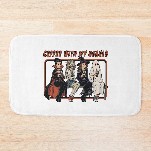 Item preview, Coffee With My Ghouls Halloween Friends designed and sold by Krasnovaovaova.