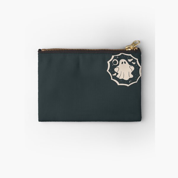 Item preview,  Vintage Ghost decal with bats, moon, spider and stars. All within a spider web. Celebrate the spooky Season in style! designed and sold by Kallimon.