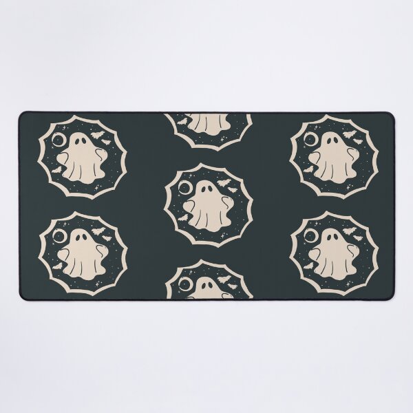 Item preview,  Vintage Ghost decal with bats, moon, spider and stars. All within a spider web. Celebrate the spooky Season in style! designed and sold by Kallimon.