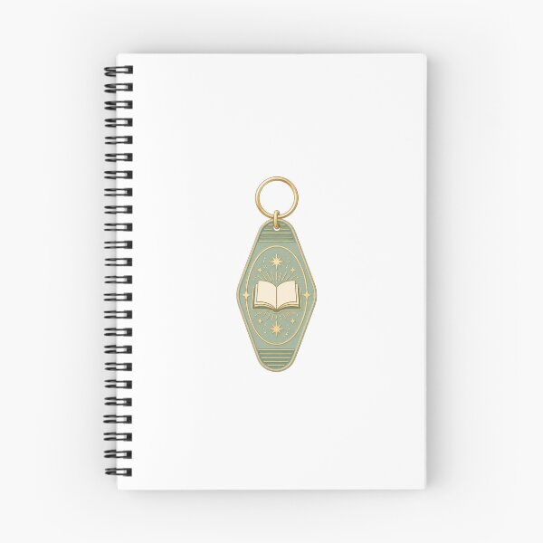 Item preview, Vintage Retro Motel Keychain Bookish Aesthetic Sticker designed and sold by NEL-BOX.
