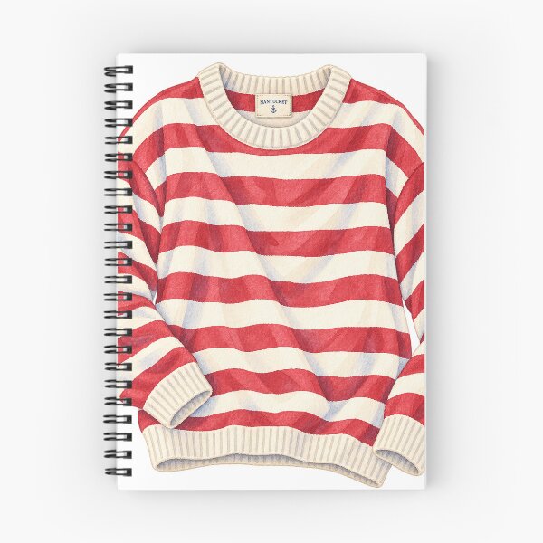 Item preview, Nantucket Red Striped Fisherman’s Sweater designed and sold by saltyhydrangea.