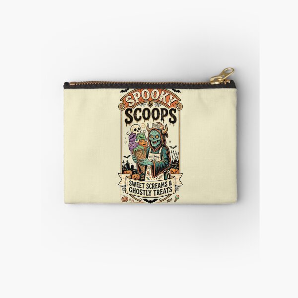 Item preview, Spooky scoops - Sweet screams & ghostly treats - Halloween for ice cream man designed and sold by ParadoxParadox.