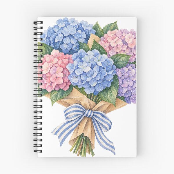 Item preview, Coastal New England Hydrangea Bouquet designed and sold by saltyhydrangea.