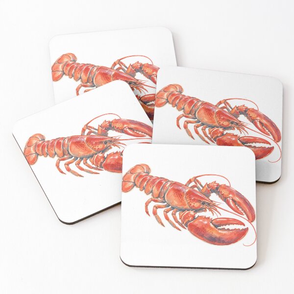 Item preview, Classic New England Watercolor Lobster designed and sold by saltyhydrangea.
