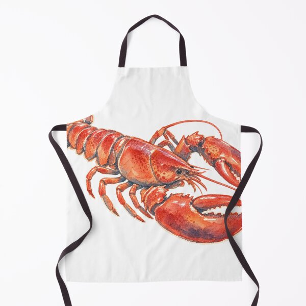 Item preview, Classic New England Watercolor Lobster designed and sold by saltyhydrangea.