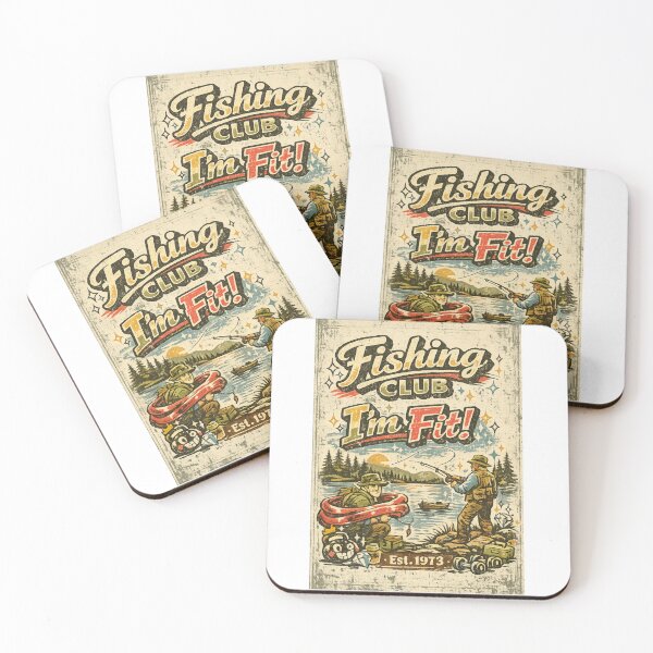 Item preview, Reel Quiet Fishing Club, Vintage Lake Fisherman designed and sold by ViralVisionsCreating .