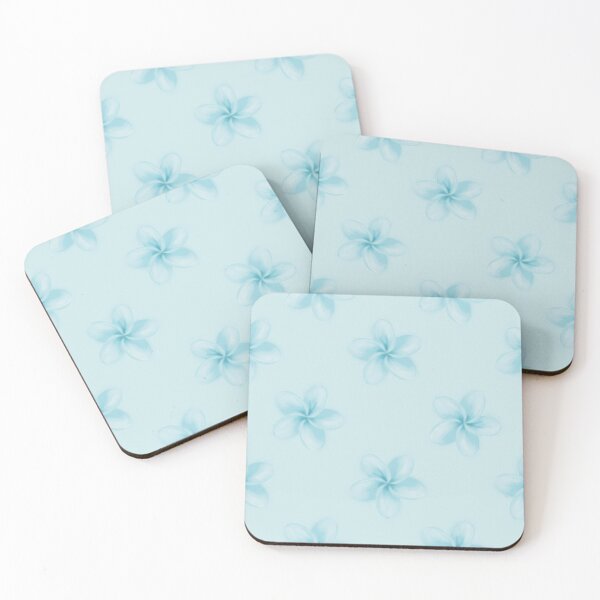 Item preview, Blue Plumeria Floral Pattern designed and sold by EJs .