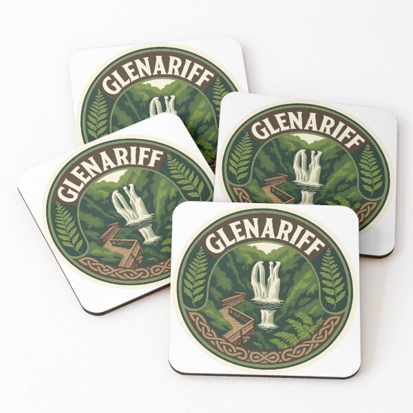 Item preview, Glenariff Waterfall Ireland Sticker designed and sold by Imaginarium of Chaos falcon88 .