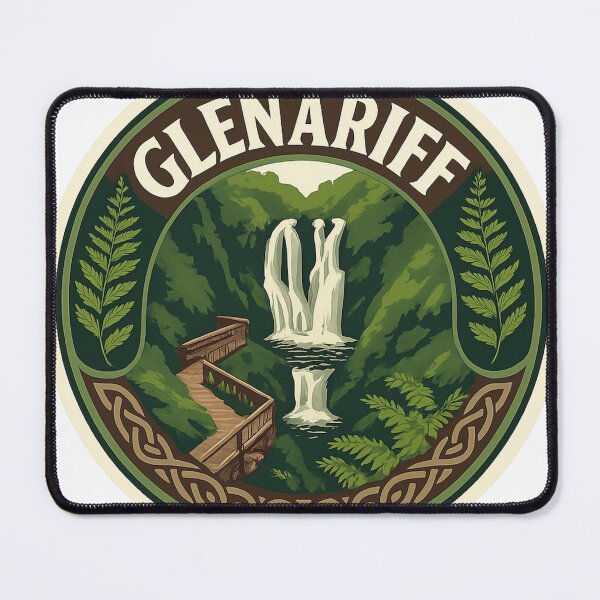 Item preview, Glenariff Waterfall Ireland Sticker designed and sold by Imaginarium of Chaos falcon88 .