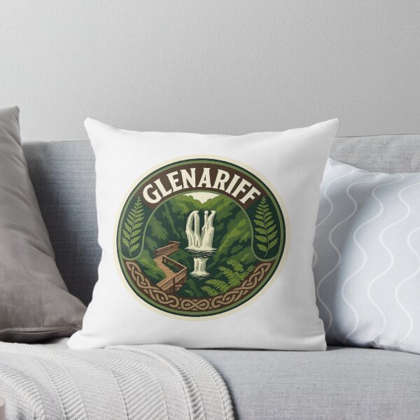 Item preview, Glenariff Waterfall Ireland Sticker designed and sold by Imaginarium of Chaos falcon88 .