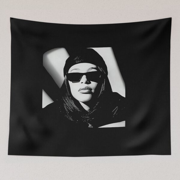 Item preview, CIconic Aaliyah Tribute: Timeless R&B Legend glass designed and sold by Artsarark.