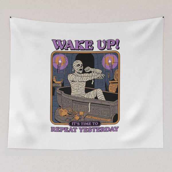 Item preview, Wake Up Mummy Egyptian Halloween Humor designed and sold by Krasnovaovaova.