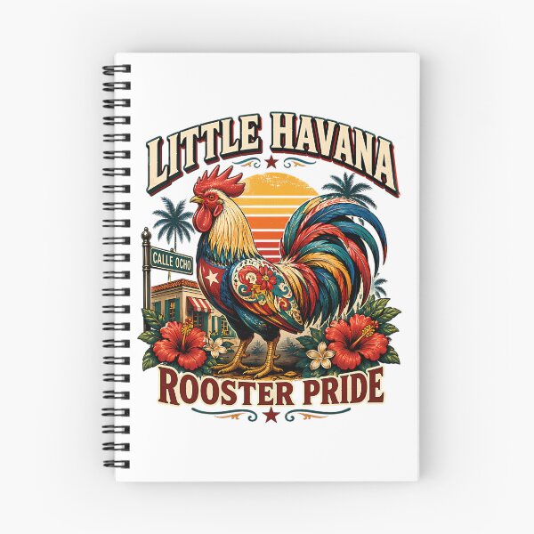 Item preview, Vibrant Rooster Pride In Little Havana Miami Calle 8 designed and sold by AnnabelleDodge.